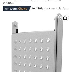 Little giant ladder work platform